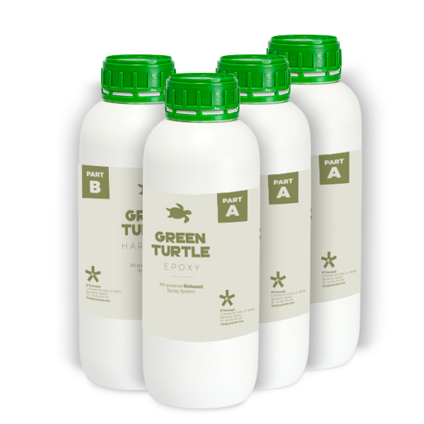 Gree turtle bioepoksi